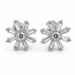 Petal Flower CZ Studs - Pure Apotheca