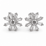 Petal Flower CZ Studs - Pure Apotheca