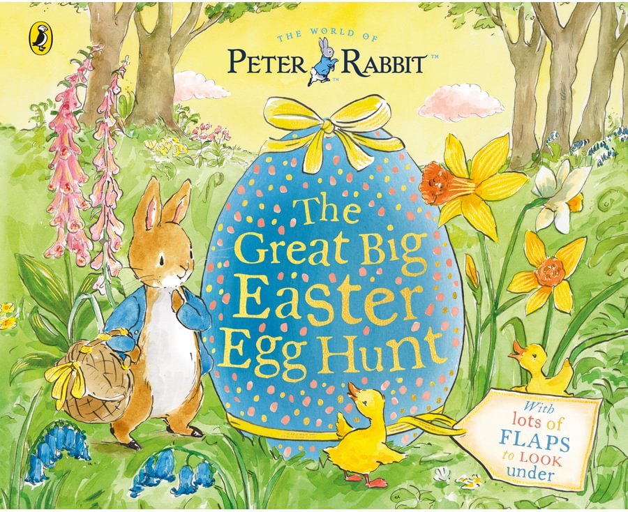 Peter Rabbit Great Big Easter Egg Hunt: A Lift - the - Flap Storybook - Pure Apotheca