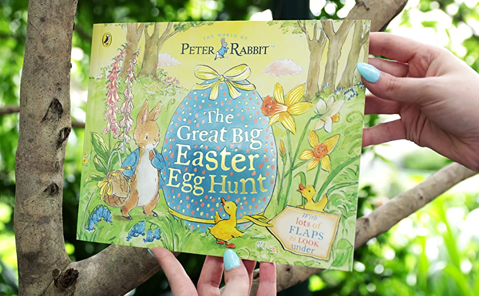 Peter Rabbit Great Big Easter Egg Hunt: A Lift - the - Flap Storybook - Pure Apotheca