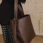 Peyton Shoulder Bag Chocolate - Pure Apotheca