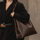 Peyton Shoulder Bag Chocolate - Pure Apotheca