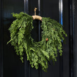 Pine Heart Wreath with Bells Large - Pure Apotheca