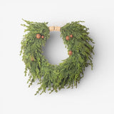 Pine Heart Wreath with Bells Large - Pure Apotheca