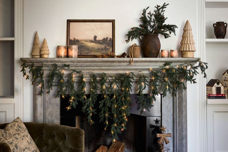 Pinecone Light Up Branch 70cm - Pure Apotheca