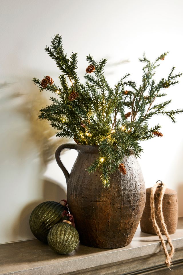 Pinecone Light Up Branch 70cm - Pure Apotheca