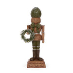 PINECONE NUTCRACKER WITH WREATH - Pure Apotheca