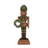 PINECONE NUTCRACKER WITH WREATH - Pure Apotheca