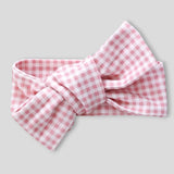 Pink Gingham Headband - Pure Apotheca
