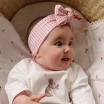 Pink Gingham Headband - Pure Apotheca