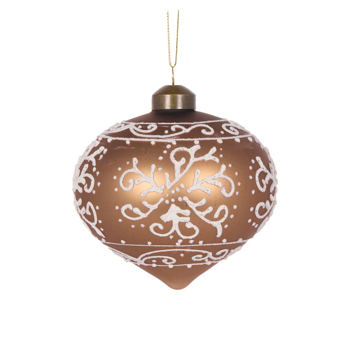 PIPED GINGERBREAD ONION BAUBLE - Pure Apotheca