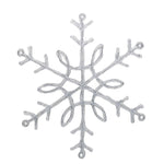 PLASTIC LGE SNOWFLAKE CURL - Pure Apotheca