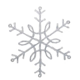 PLASTIC LGE SNOWFLAKE CURL - Pure Apotheca