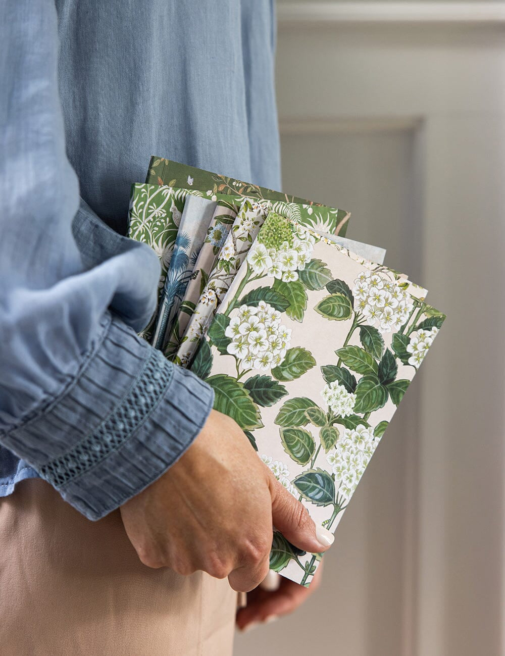 Pocket Notebook Lined - Hydrangea - Pure Apotheca