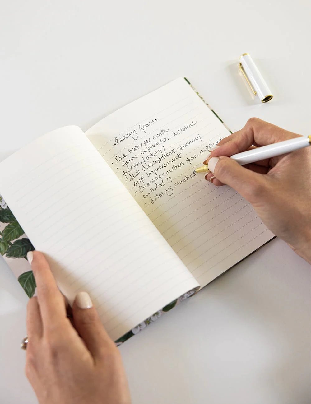 Pocket Notebook Lined - Hydrangea - Pure Apotheca