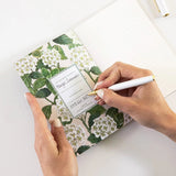 Pocket Notebook Lined - Hydrangea - Pure Apotheca