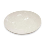 POINSETTIA WHITE ENGRAVED BOWL - Pure Apotheca