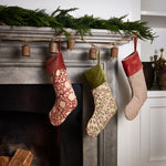 Pomegranate Floral Stocking Red - Pure Apotheca