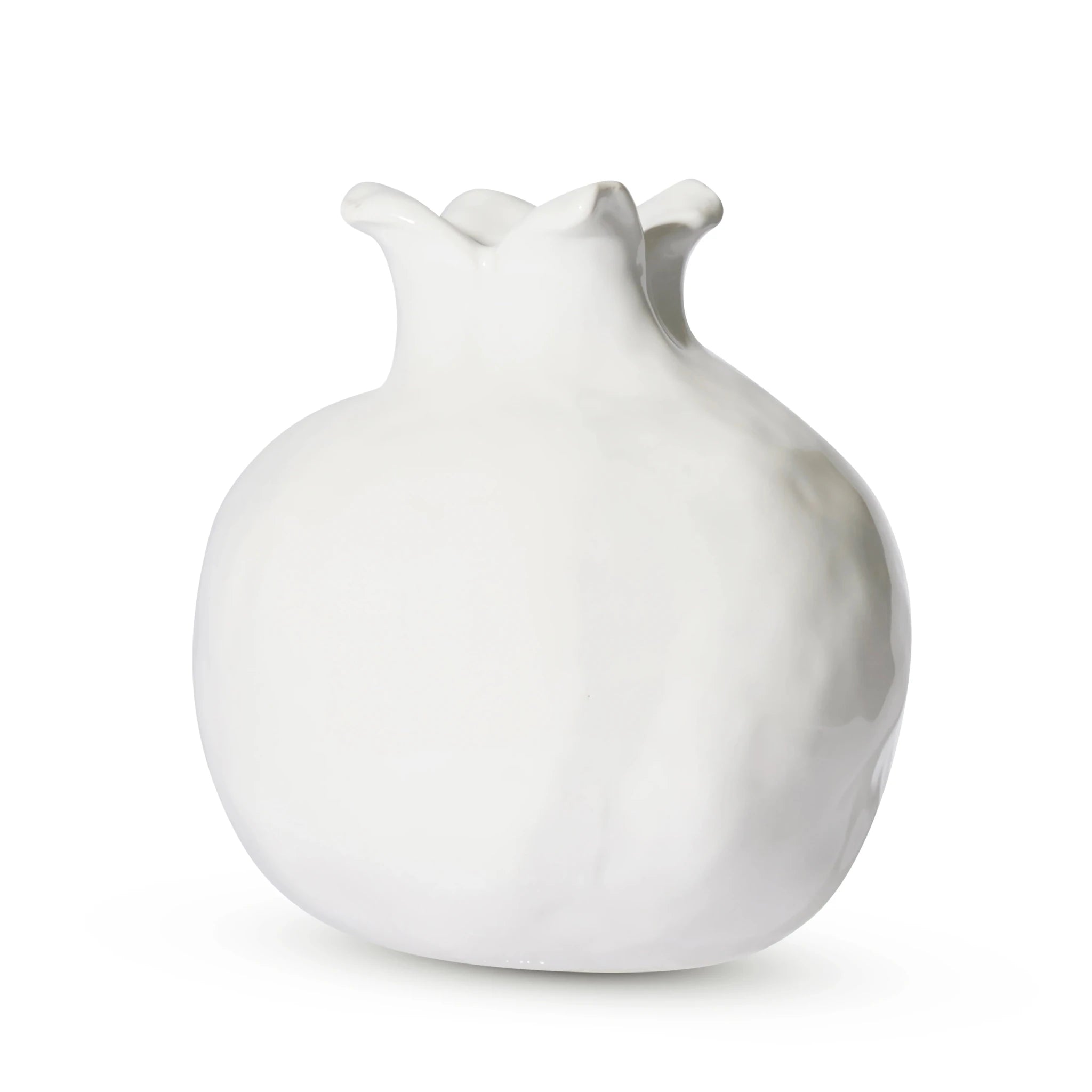 POMEGRANATE WHITE BUD VASE LARGE - Pure Apotheca