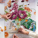 Poppies & Foxglove 1000pc Puzzle - Pure Apotheca