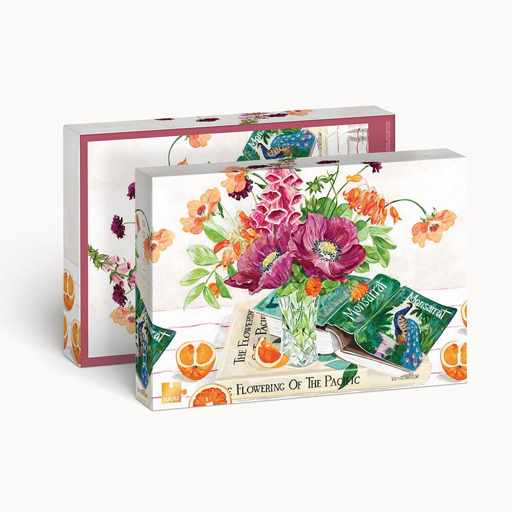 Poppies & Foxglove 1000pc Puzzle - Pure Apotheca