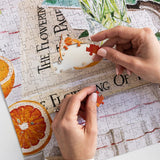 Poppies & Foxglove 1000pc Puzzle - Pure Apotheca
