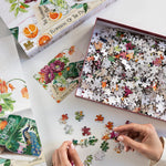 Poppies & Foxglove 1000pc Puzzle - Pure Apotheca