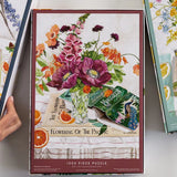 Poppies & Foxglove 1000pc Puzzle - Pure Apotheca