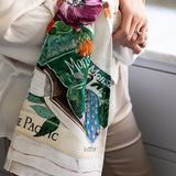 Poppies & Foxglove Linen Tea Towel - Pure Apotheca