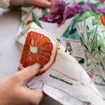 Poppies & Foxglove Linen Tea Towel - Pure Apotheca