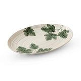FIG HAND PAINTED OVAL PLATTER