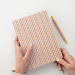 Primrose Gingham Notepad Desktop Jotter - Pure Apotheca