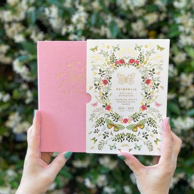 Primrosia Blushing Pink Dot Grid Notebook - Pure Apotheca