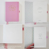 Primrosia Blushing Pink Dot Grid Notebook - Pure Apotheca