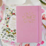 Primrosia Blushing Pink Dot Grid Notebook - Pure Apotheca