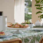 PROVENCE CAKE STAND WHITE D33.5X9.5CM - Pure Apotheca