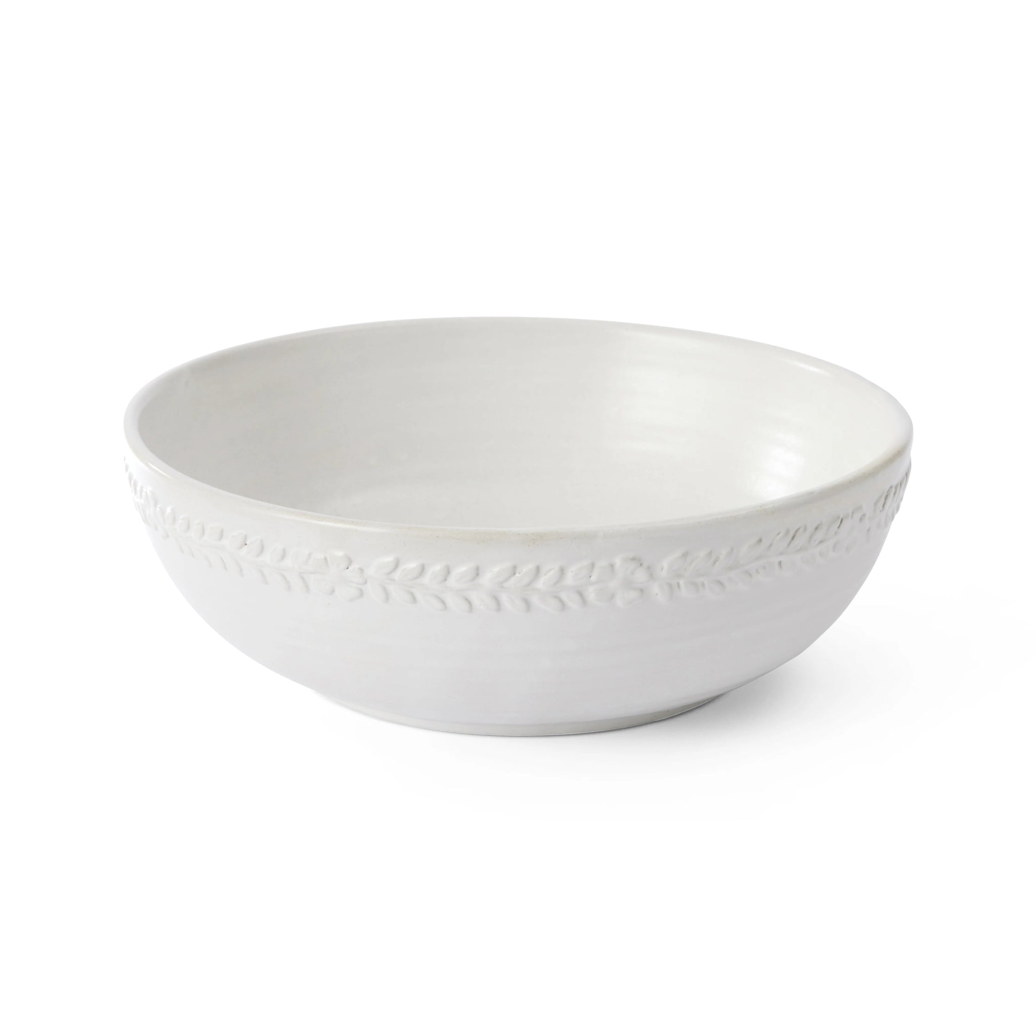 PROVENCE SERVING BOWL WHITE - Pure Apotheca