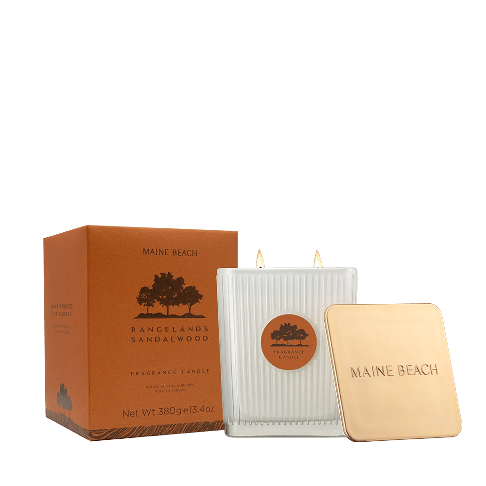 Rangelands Sandalwood Fragrance Candle 380g - Pure Apotheca