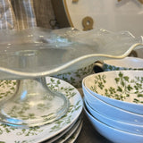 Raquel Glass Footed Cake Stand - Pure Apotheca
