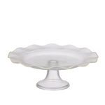 Raquel Glass Footed Cake Stand - Pure Apotheca