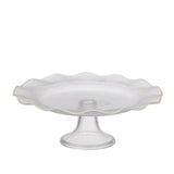 Raquel Glass Footed Cake Stand - Pure Apotheca