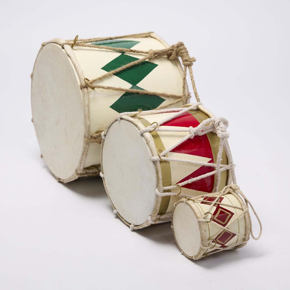 Rawhide Diamond Drum Large Green - Pure Apotheca