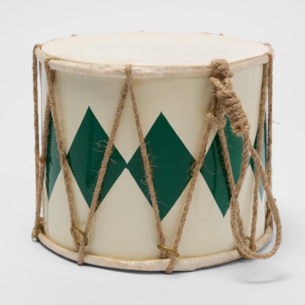 Rawhide Diamond Drum Large Green - Pure Apotheca