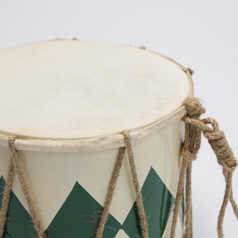 Rawhide Diamond Drum Large Green - Pure Apotheca
