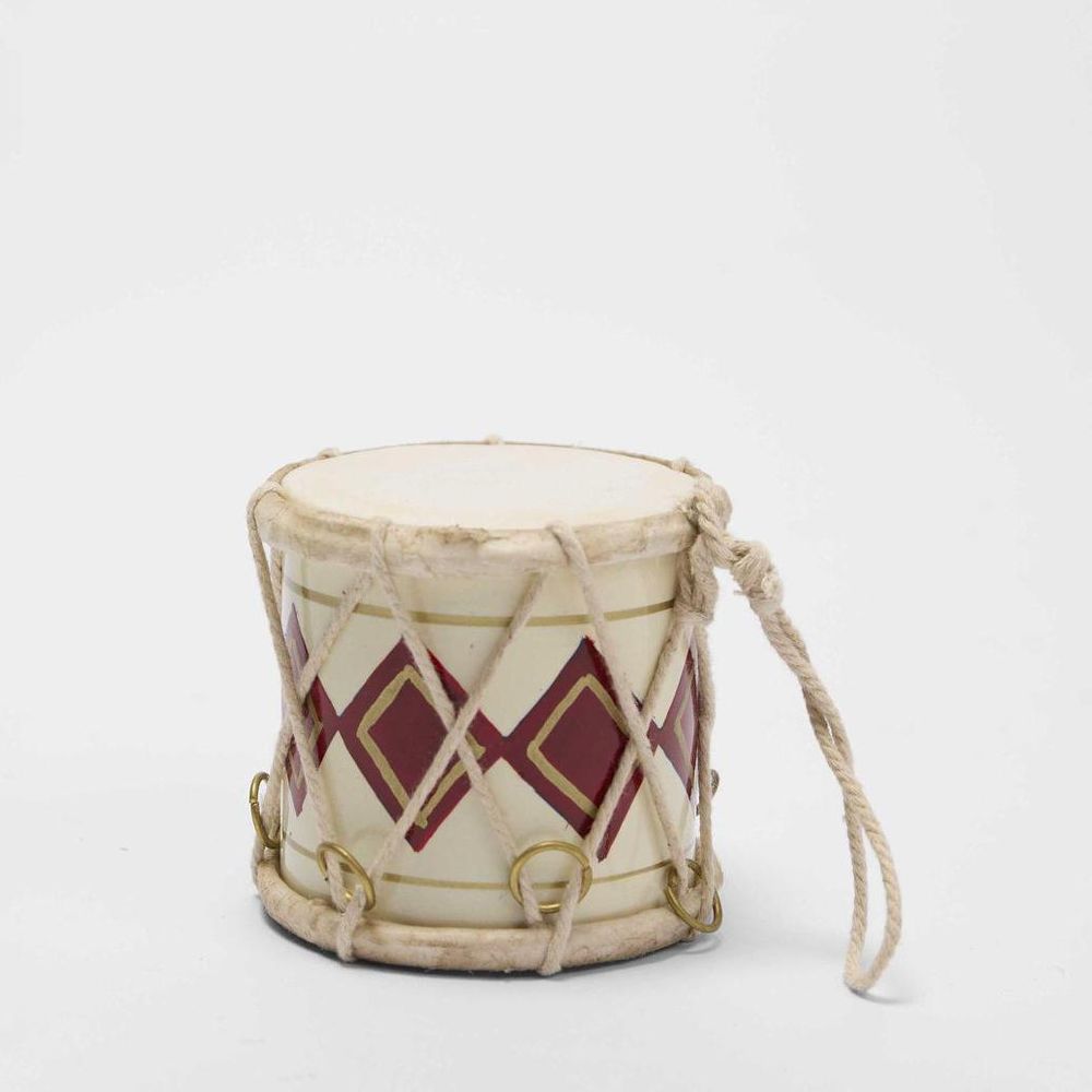 Rawhide Diamond Drum Small Red - Pure Apotheca