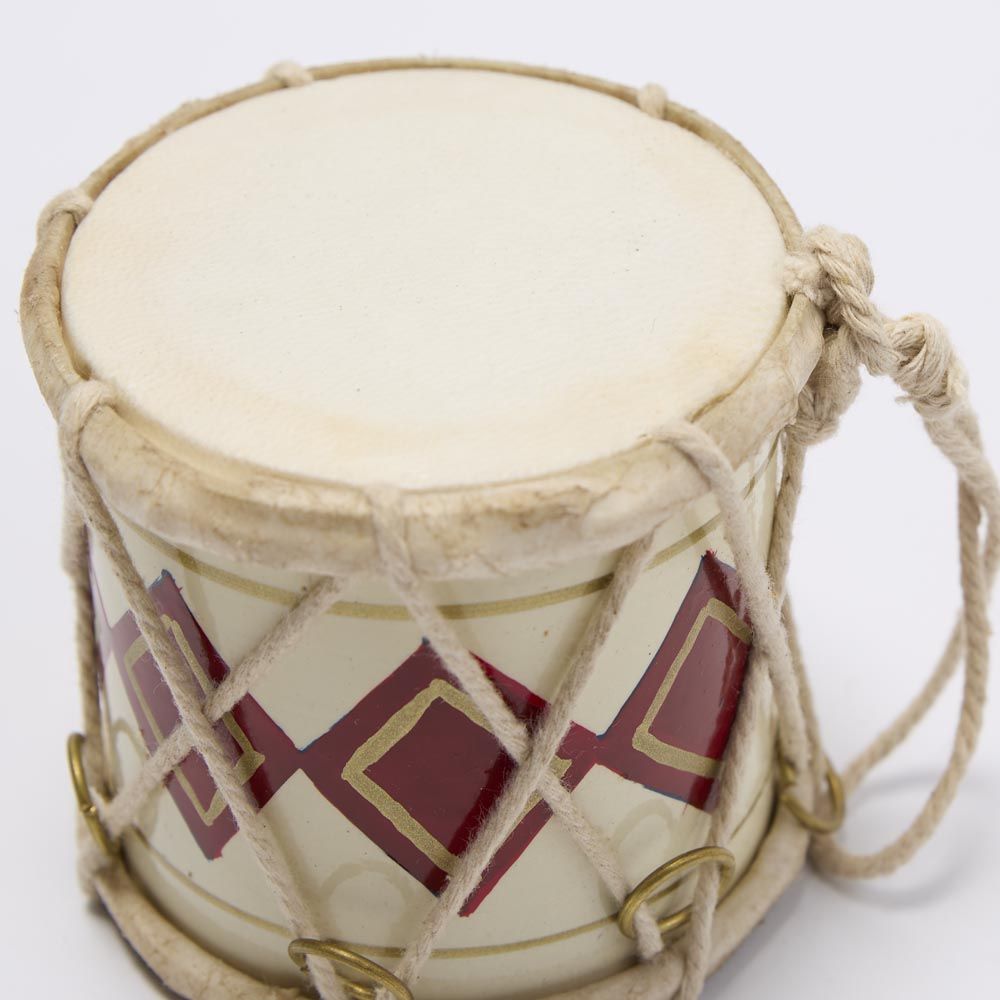 Rawhide Diamond Drum Small Red - Pure Apotheca