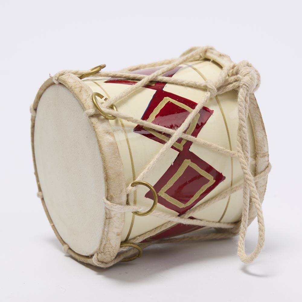 Rawhide Diamond Drum Small Red - Pure Apotheca