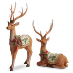 RAZ 14.5" Holly Deer Set/2 - Pure Apotheca