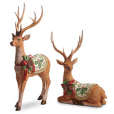 RAZ 14.5" Holly Deer Set/2 - Pure Apotheca