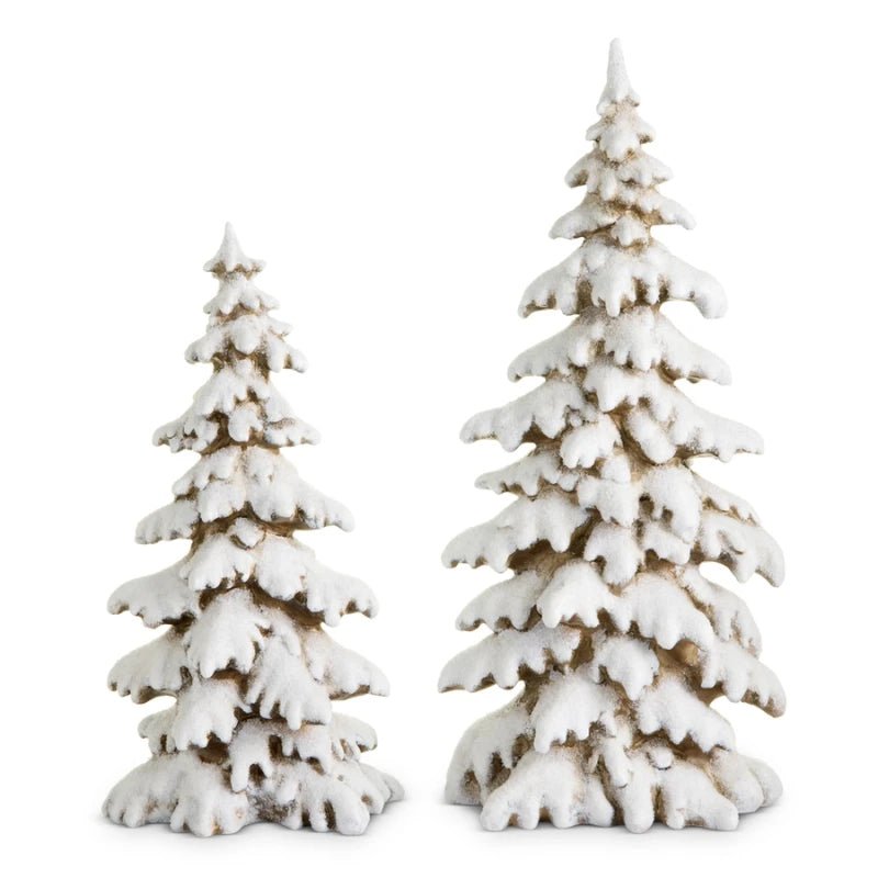 RAZ 20" Snowy Woodland Trees Set/2 - Pure Apotheca